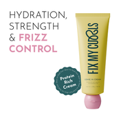 Fix My Curls Leave in Cream for Curly and Wavy Hair (200 g)