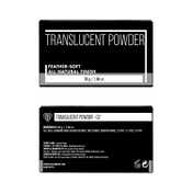 PAC Translucent Powder Controls Shine Prevents Flashbacks Lightweight - 02 (30 g)