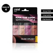 Lakme Core TWCC Nail Kit - Nude Crush (4 pcs)