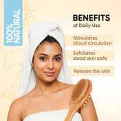 VEGA Cellulite Bath Brush Dry Body Brush & Massage for Men & Women Body Scrubber Brush (NBA-1/1)