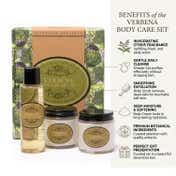 NATURALLY EUROPEAN Somerset Verbena Body Care Set (3 pcs)