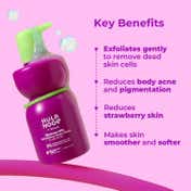 Hula Hoop Exfoliating Body Wash + Exfoliating Body Scrub by Foxtale Combo