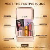 L'Oreal Paris Festive Glam Kit - Mascara, Lipstick + Signed Card by Alia Bhatt (6 pcs)
