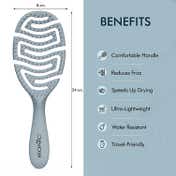 Ikonic Me Vent Brush Spiral IKM-2119 - Powder Blue