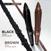Renee Midnight XXL Waterproof Smudge-Proof Kohl with Sharpener - Brown (1.5 g)