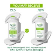 Simple Hydrating Light Moisturiser 12HR Hydration Non Greasy Moisturizer for a Smooth Skin (125 ml)