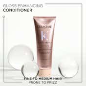 KERASTASE Gloss Absolu Anti-Frizz Foaming Conditioner for Bouncy & Glossy Hair (250 ml)