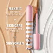 Lakme 9to5 Hya Beach Edit Color Correcting Concealer, SPF 40, Full Matte Coverage, Rich 6, (6 ml)