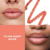 Makeup Revolution Satin Kiss Lipliner - Fling Deep Nude (1 g)
