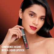 Renee Stay with Me Matte Transferpoof Liquid Lipstick - Craving for Coffee (6 ml)