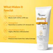 Fixderma Shadow RX Sunscreen SPF 55+ Gel Sunscreen for Oily Skin (75 g)