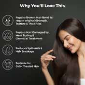 Brillare Terabond Hair Mask for Damaged and Frizzy Hair Reduces Breakage (125 g)