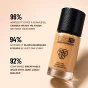 PAC Studio HD Liquid Foundation Dewy Satin Finish Medium to Buildable Coverage - 1.2 (28 ml)
