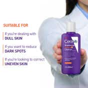 CeraVe Brightening Vitamin C Face Wash For Dull & Uneven Skin, Reduces Dark Spots (88 ml)