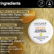 Soulflower Ubtan Vitamin C Face Mask (100 g)