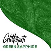 RENEE Glitterati Nail Paint - Green Sapphire (10 ml)