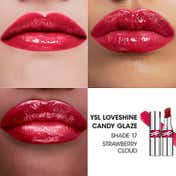 Yves Saint Laurent Loveshine Candy Glaze - 17 Strawberry Cloud (3.2 g)