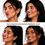 Power Beauty Dream Duo Stick Blush + Highlighter - Coral Blush & Univarsal Gold Highlighter (9.4 g)