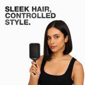 Ikonic Professional Pro Paddle Hair Brush - Black
