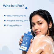 The Derma Co 2% Sali-Cinamide Anti-Acne Body Wash (250 ml)