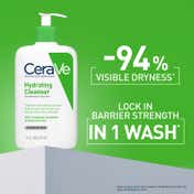 CeraVe Hydrating Cleanser Non-Foaming Face Wash for Dry Skin (473 ml)