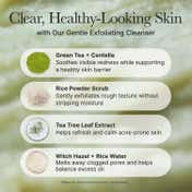Arencia Fresh Green Rice Mochi Cleanser - Clarifying Korean Cleanser for Acne-Prone Skin (120 g)
