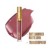 Lakme Be-Jewel Shimmer Lip Liquid with Ceramides, Luminous Matte Finish - 301 Iced Espresso (3.5 ml)
