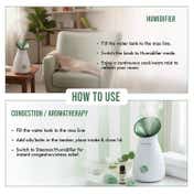 Ikonic Me 3 in1 Facial Steamer - White