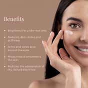 Forest Essentials Intensive Under Eye Cream Anise Niacinamide & Hyaluronic Acid For Dark Circle (15 g)