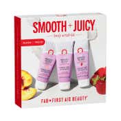 First Aid Beauty Smooth + Juicy Scrub Kit - OG, Peach, Strawberry (3 pcs)