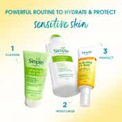 Simple Hydrating UV Fluid SPF 50 PA++++ Hyaluronic Acid Sunscreen for dry and sensitive skin (40 ml)