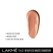 Lakme 9to5 Powerplay Mousse Foundation - Rose Honey (25 g)