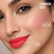Lakme 9to5 Double Duty Lip & Cheek Mousse, Long Lasting and  Lightweight, Crimson Silk - (9 g)