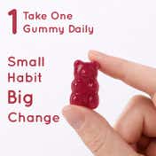 Purna Gummies Hair Biotin Sugar Free Gummies For Hair, Nails & Skin - Cranberry Flavour (30 Pcs)