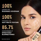Lakme Forever Matte Longwear Foundation - Natural Shell (25 ml)