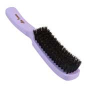 Alan Truman ST-01 Slick Back Setting Hair Brush for Ponytails & Buns - Purple