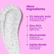 Hula Hoop Exfoliating Body Wash + Exfoliating Body Scrub by Foxtale Combo
