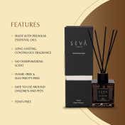 Seva Home Reed Diffuser - Dil Se White Tea (250 ml)