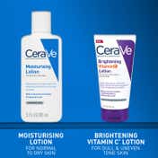 CeraVe Brightening Vitamin C Lotion For Dull Skin & Dark Spots, For Face & Body (50 ml)