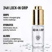 PAC Aqua Grip Primer Infused with Silicone Lightweight Waterproof Prolongs Makeup Wear (9 ml)