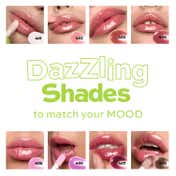 Lamel Crystal Lip Gloss Dazzle Glow - 405 Cotton Candy (5 ml)