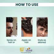 KT MEN Power Hold Liquid Hair Gel Strong Hold Finish + Shine - Mumbai Indians (120 ml)