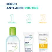 Bioderma Sebium H2O Cleansing Water Makeup Remover for Combination to Oily Skin (250ml)