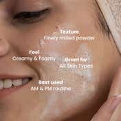 CLAYCO. Face Wash Powder with Azuki Beans Koji Rice Salicylic Acid & Niacinamide (30 g)