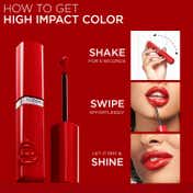 L'Oreal Paris Infallible Laque Resistance Liquid Lipstick - 420 Le Rouge Paris (4 ml)