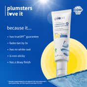 Plum 2% Niacinamide & Rice Water Hybrid Face Sunscreen With SPF 50 PA+++ (50g)