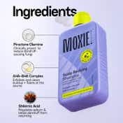 Moxie Beauty Scalp Reviving Anti-Dandruff Shampoo with AHA-BHA Complex (200 ml)