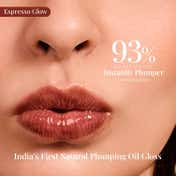 Ras Luxury Skincare Super Plump Lip Oil Gloss - Espresso Glow (9 ml)
