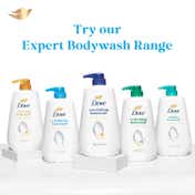 Dove Exfoliating Bodywash With Triple Hydration Serum (825 ml)