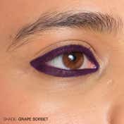 FAE BEAUTY Eye-Deal Intense Gel Metallic Kajal With Sharpener & Brush Shade - Grape Sorbet (0.35 g)